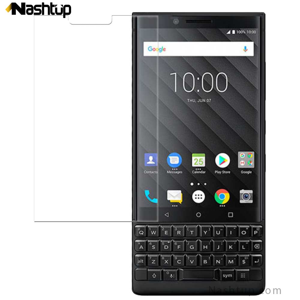 گلس شیشه ای و محافظ صفحه نمایش BlackBerry Key 2 LE